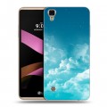 Дизайнерский пластиковый чехол для LG X Style Небо