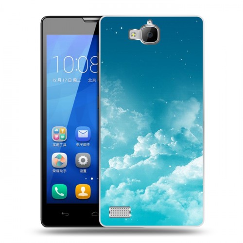 Дизайнерский пластиковый чехол для Huawei Honor 3c Небо