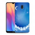 Дизайнерский силиконовый с усиленными углами чехол для Xiaomi RedMi 8A Небо