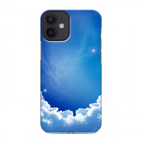 Дизайнерский пластиковый чехол для Iphone 12 Mini Небо