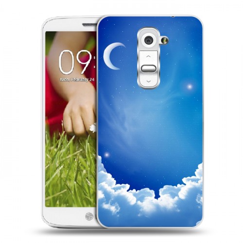 Дизайнерский пластиковый чехол для LG Optimus G2 mini Небо