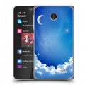 Дизайнерский пластиковый чехол для Nokia X Небо