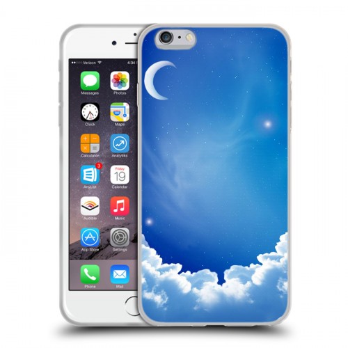 Дизайнерский силиконовый чехол для Iphone 6 Plus/6s Plus Небо