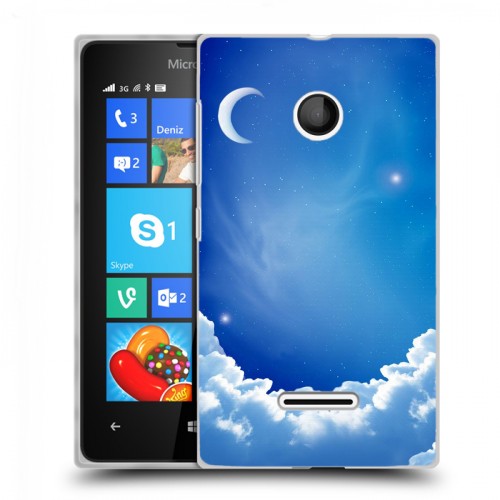 Дизайнерский пластиковый чехол для Microsoft Lumia 435 Небо