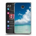 Дизайнерский пластиковый чехол для Nokia X Небо