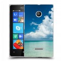 Дизайнерский пластиковый чехол для Microsoft Lumia 435 Небо