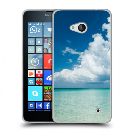 Дизайнерский пластиковый чехол для Microsoft Lumia 640 Небо