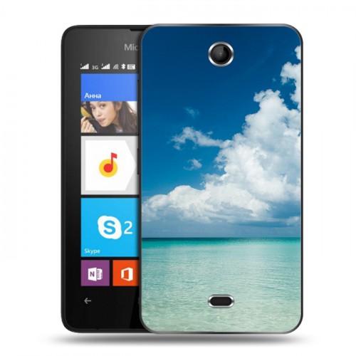 Дизайнерский силиконовый чехол для Microsoft Lumia 430 Dual SIM Небо