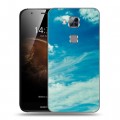 Дизайнерский пластиковый чехол для Huawei G8 Небо