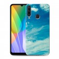 Дизайнерский пластиковый чехол для Huawei Y6p Небо