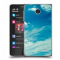 Дизайнерский пластиковый чехол для Nokia X Небо