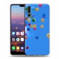 Дизайнерский силиконовый с усиленными углами чехол для Huawei P20 Pro Небо