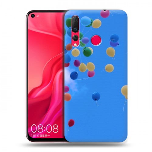 Дизайнерский пластиковый чехол для Huawei Nova 4 Небо