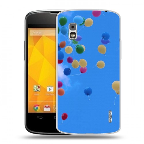 Дизайнерский пластиковый чехол для LG Google Nexus 4 Небо