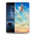 Дизайнерский пластиковый чехол для Nokia 8 Небо