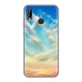 Дизайнерский силиконовый чехол для Huawei P20 Lite Небо