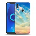 Дизайнерский силиконовый чехол для Alcatel 5V Небо