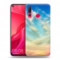 Дизайнерский пластиковый чехол для Huawei Nova 4 Небо