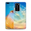 Дизайнерский пластиковый чехол для Huawei P40 Pro Небо