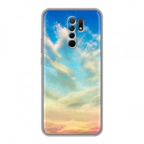 Дизайнерский силиконовый чехол для Xiaomi RedMi 9 Небо