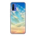 Дизайнерский силиконовый чехол для Xiaomi RedMi 9T Небо