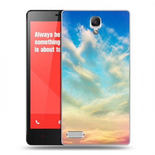 Дизайнерский пластиковый чехол для Xiaomi RedMi Note Небо