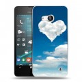 Дизайнерский пластиковый чехол для Microsoft Lumia 550 Небо