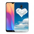 Дизайнерский силиконовый с усиленными углами чехол для Xiaomi RedMi 8A Небо