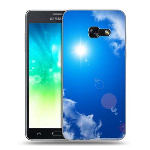 Дизайнерский силиконовый с усиленными углами чехол для Samsung Galaxy A3 (2017) Небо