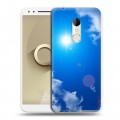 Дизайнерский пластиковый чехол для Alcatel 3 Небо