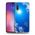 Дизайнерский силиконовый с усиленными углами чехол для Xiaomi Mi9 Небо