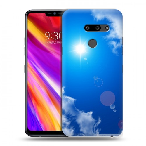 Дизайнерский пластиковый чехол для LG G8 ThinQ Небо