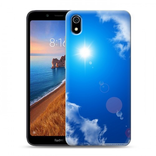 Дизайнерский силиконовый чехол для Xiaomi RedMi 7A Небо