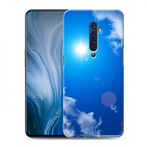 Дизайнерский пластиковый чехол для OPPO Reno2 Z Небо