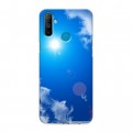 Дизайнерский силиконовый чехол для Realme C3 Небо