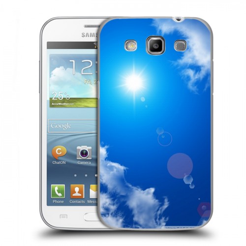Дизайнерский пластиковый чехол для Samsung Galaxy Win Небо