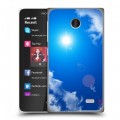 Дизайнерский пластиковый чехол для Nokia X Небо