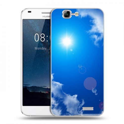 Дизайнерский пластиковый чехол для Huawei Ascend G7 Небо