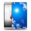 Дизайнерский пластиковый чехол для Huawei MediaPad X2 Небо