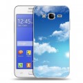 Дизайнерский пластиковый чехол для Samsung Galaxy J7 Небо