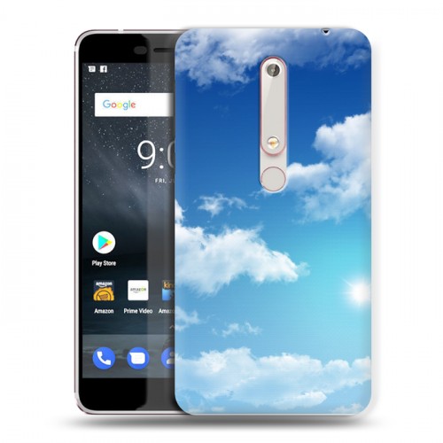 Дизайнерский пластиковый чехол для Nokia 6 (2018) Небо