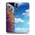 Дизайнерский силиконовый чехол для Iphone Xs Max Небо