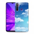 Дизайнерский силиконовый чехол для Realme 5 Небо