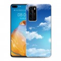 Дизайнерский пластиковый чехол для Huawei P40 Небо