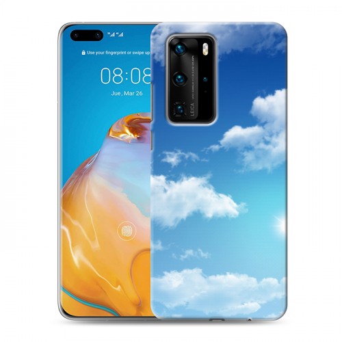 Дизайнерский пластиковый чехол для Huawei P40 Pro Небо