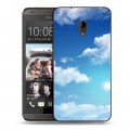 Дизайнерский пластиковый чехол для HTC Desire 700 Небо