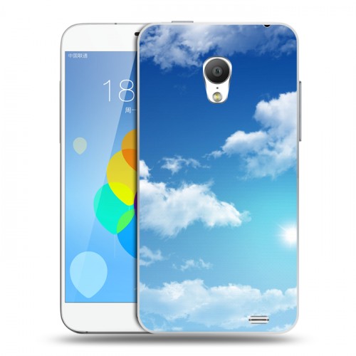 Дизайнерский силиконовый чехол для  Meizu MX3 Небо