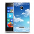 Дизайнерский пластиковый чехол для Microsoft Lumia 435 Небо