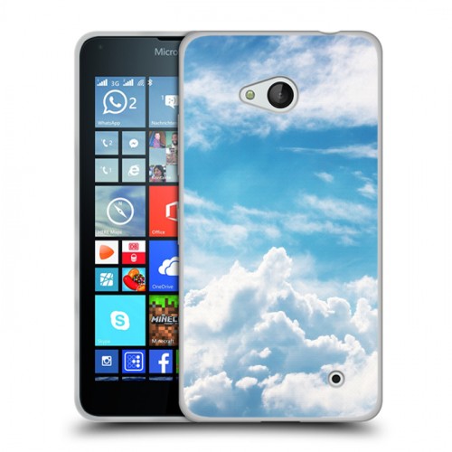 Дизайнерский пластиковый чехол для Microsoft Lumia 640 Небо