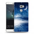 Дизайнерский пластиковый чехол для Huawei Mate S Небо